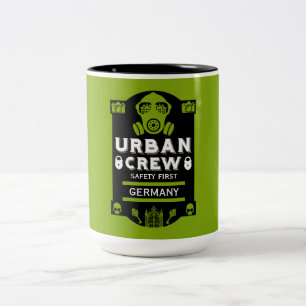 Urban Exploration Urbex Two-Tone Coffee Mug