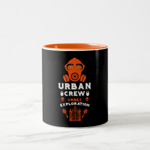  Urban Exploration Urbex  Two-Tone Coffee Mug