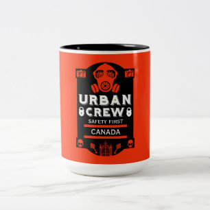  Urban Exploration Urbex  Two-Tone Coffee Mug
