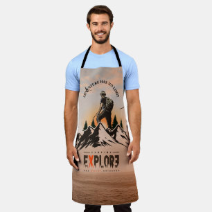 Urban Explorer   All-Over Print, Large Apron