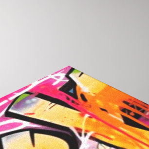 Urban Expression: Graffiti Art Canvas Print