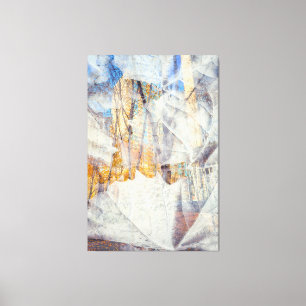 Urban Fall Abstract Canvas Print