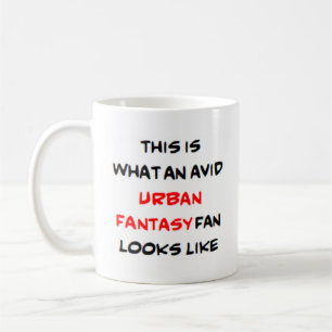 urban fantasy fan, avid coffee mug