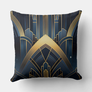 Urban flashlight in Art Deco Cushion