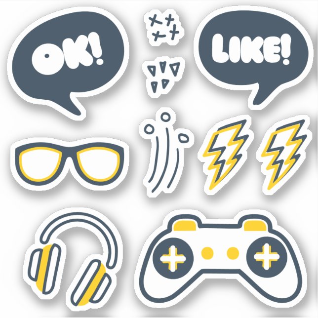 Urban Gamer Stickers (Front)