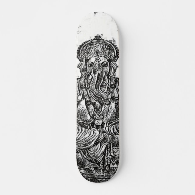 Urban Ganesha Graffiti Element Custom Pro Board Skateboard (Front)