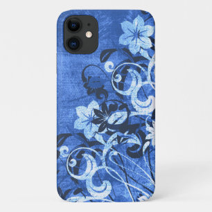 Urban Garden (Blue) iPhone 11 Case
