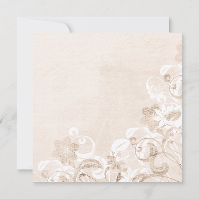 Urban Garden Flat Note Card (Front)