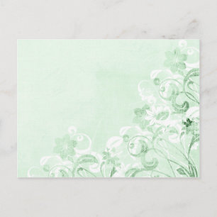 Urban Garden Pastel Postcard