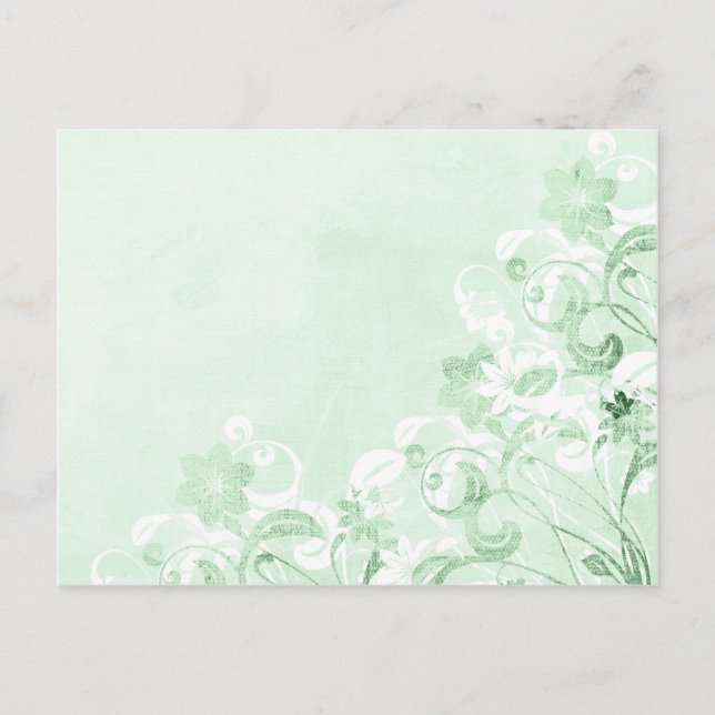 Urban Garden Pastel Postcard (Front)