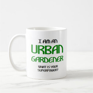 urban gardener coffee mug