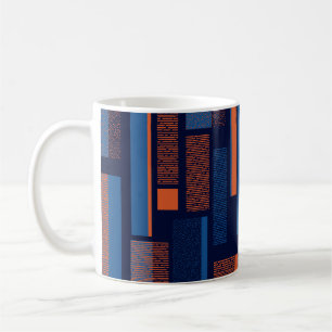 Urban geometric, modern seamless pattern coffee mug