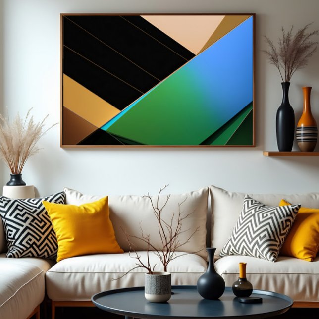 Urban Geometry Canvas Print (Creator Uploaded)