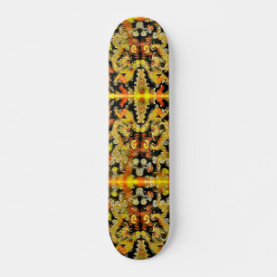 Urban Gold Dragon Element Custom Pro Park Board Skateboard