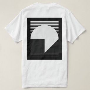 Urban Good Night – Minimalist City Moon T-Shirt