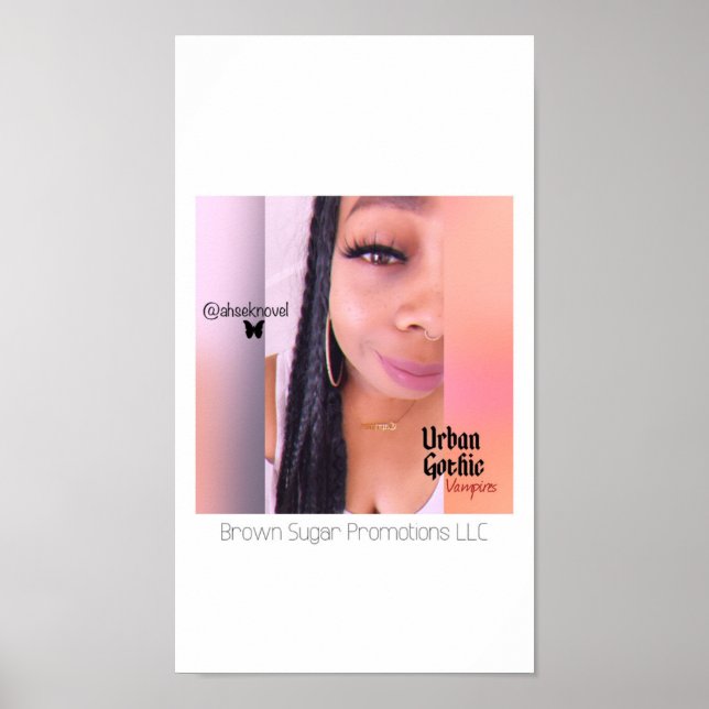 Urban Gothic Vampires Ahsek Novel Poster 1 (Front)