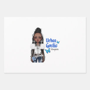 Urban Gothic Vampires Gift Wrap 8