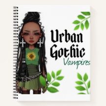 Urban Gothic Vampires Notebook 3