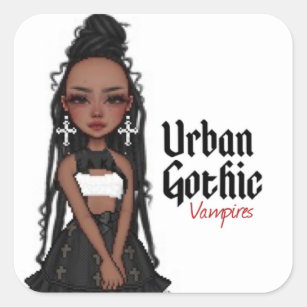Urban Gothic Vampires Stickers 1