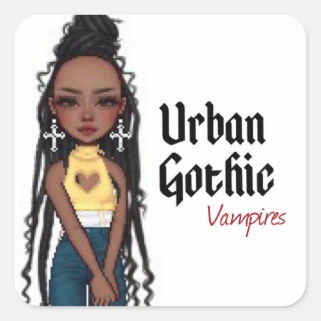 Urban Gothic Vampires Stickers 3 (Front)