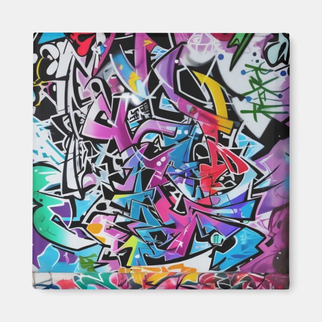 Urban Grafetti  Magnet (Front)