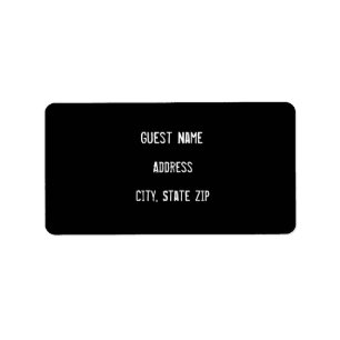 Urban Graffiti Address Label