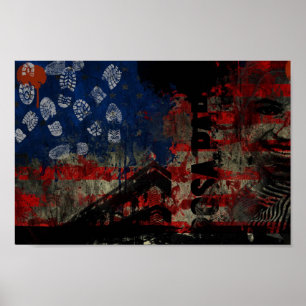 urban graffiti american decay poster