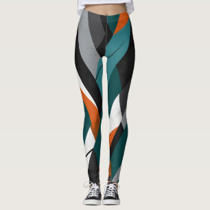 Urban graffiti art leggings