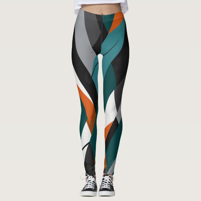 Urban graffiti art leggings (Front)