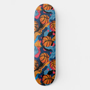 Urban Graffiti Basketball Skateboard