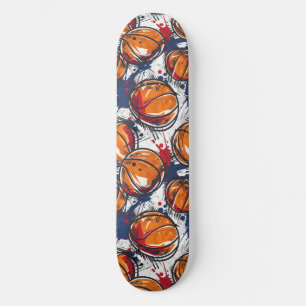 Urban Graffiti Basketball Skateboard