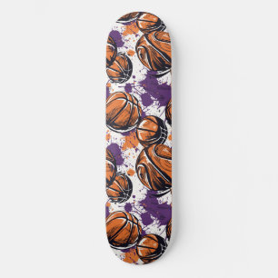 Urban Graffiti Basketball Skateboard