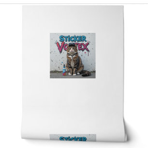 Urban Graffiti Cool Cat Street Style Wall Art