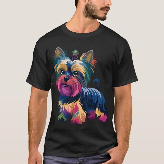 Urban Graffiti Dog T-Shirt (Front)