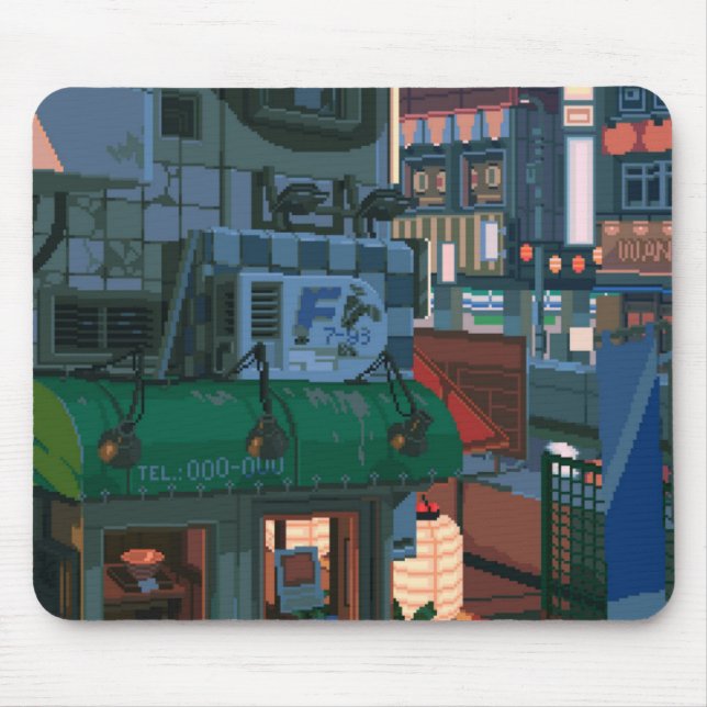 Urban Graffiti  Mouse Mat (Front)