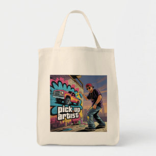 Urban Graffiti & Pickup Artist Tote Bag