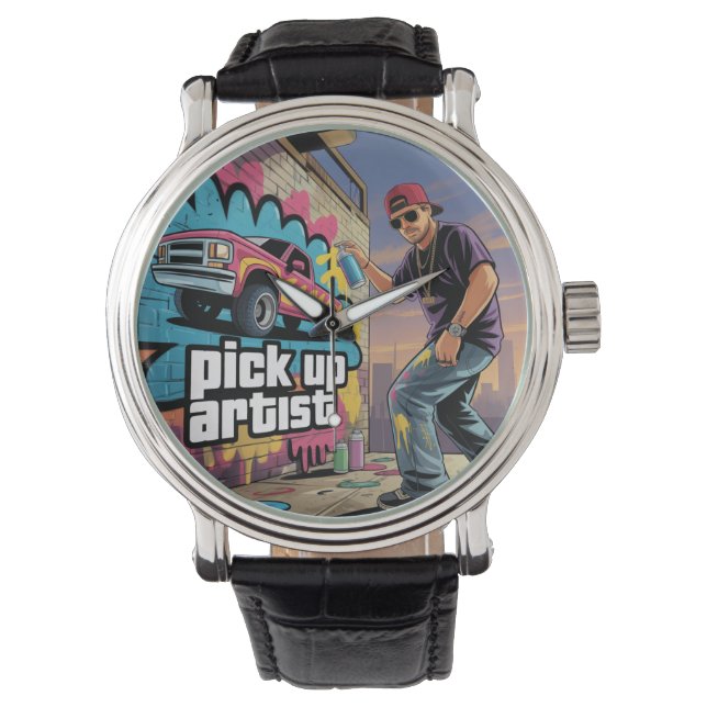 Urban Graffiti & Pickup Artist Watch (Front)