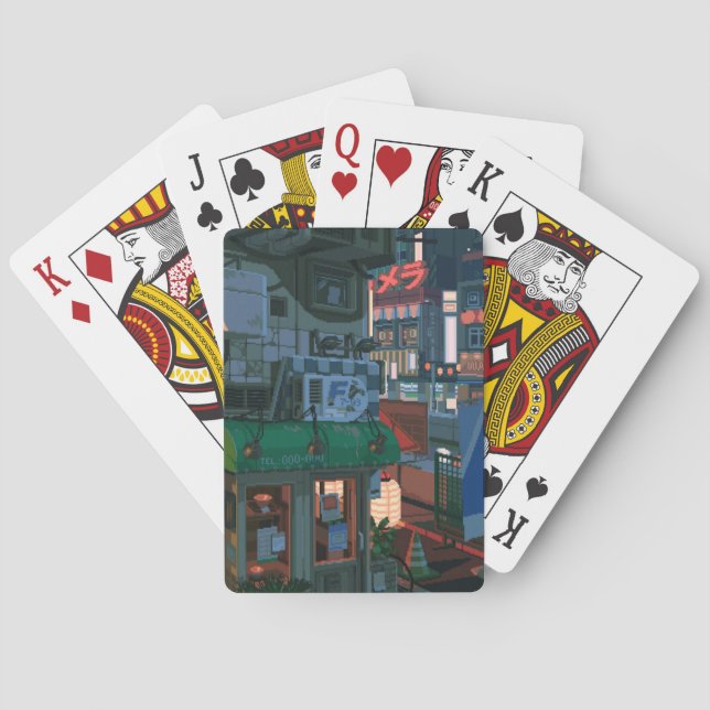 Urban graffiti  playing cards (Back)