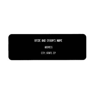Urban Graffiti Return Address Label