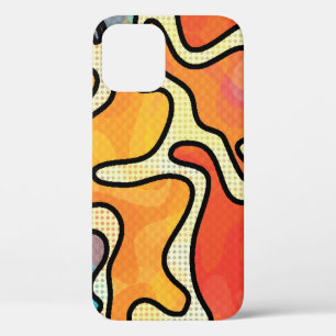 Urban Graffiti: Seamless Art Texture. iPhone 12 Case