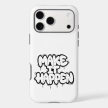 Urban Graffiti Text Art Phone Case