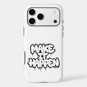Urban Graffiti Text Art Phone Case 