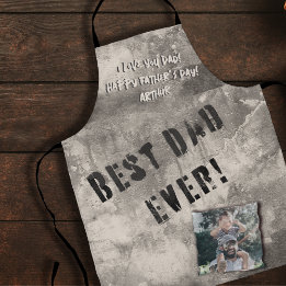 Urban Graffiti Wall Photo Father’s Day Custom Apron