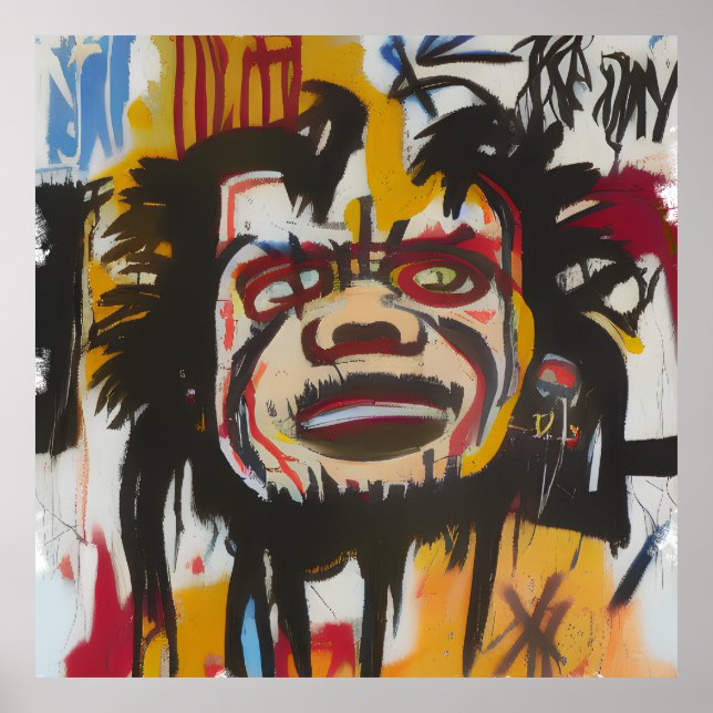 Urban Grafitti Painting Poster (Front)