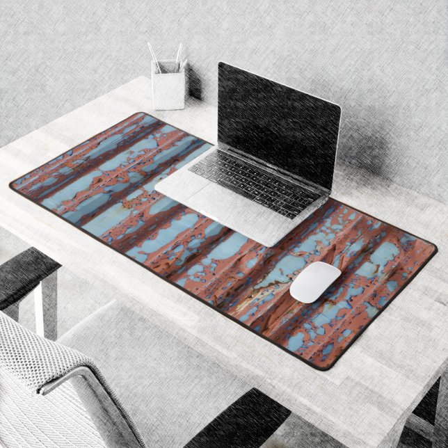 Urban Grunge Corrugated Photographic Metal Desk Mat (Creator Uploaded)