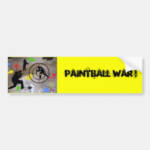 Urban Guerrilla Paintball Bumper Sticker