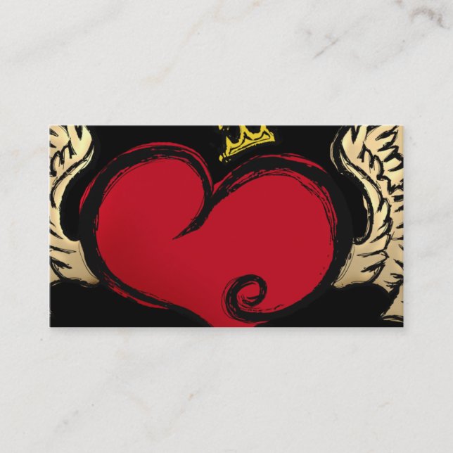 Urban Heart Designer Business Card (Front)