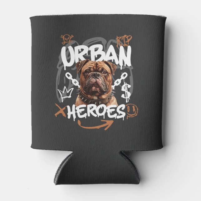 Urban Heroes Dog Can Cooler (Front)