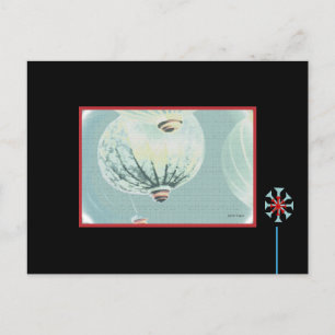 Urban Hip, Stylish Postcard, Funky Onions Postcard