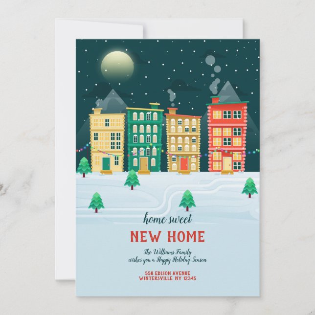 Urban Holiday Moving Announcement (Front)